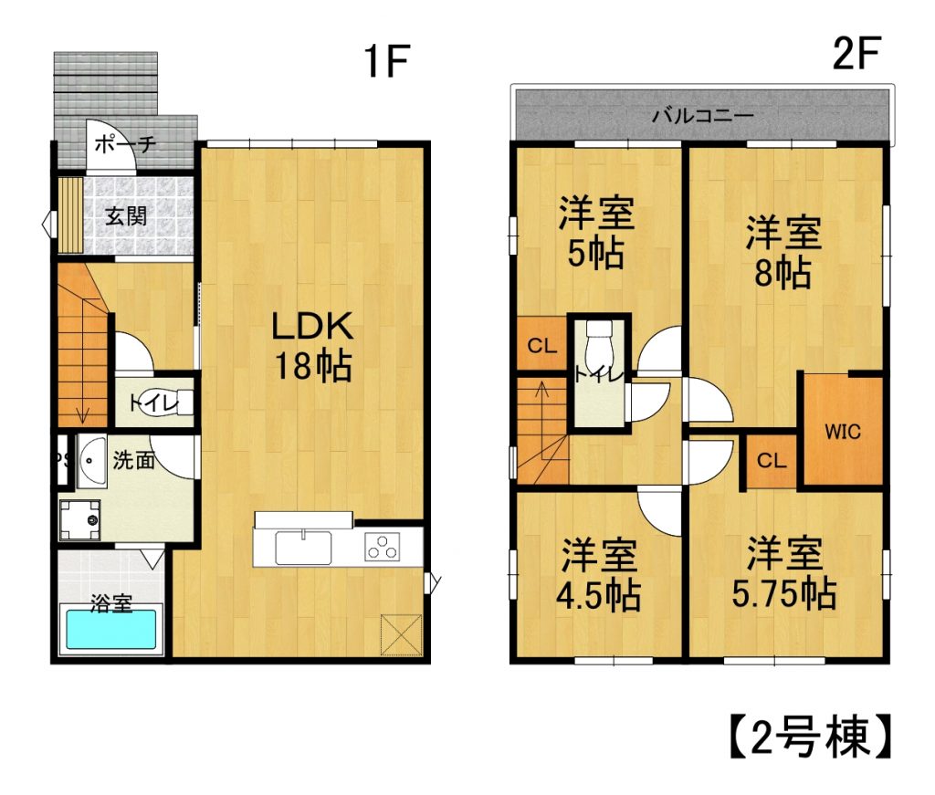 ４LDK　楠葉野田２丁目２区画