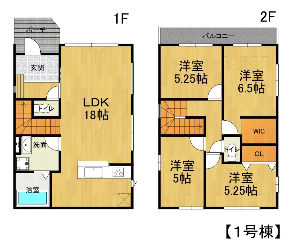 ４LDK　楠葉野田２丁目２区画