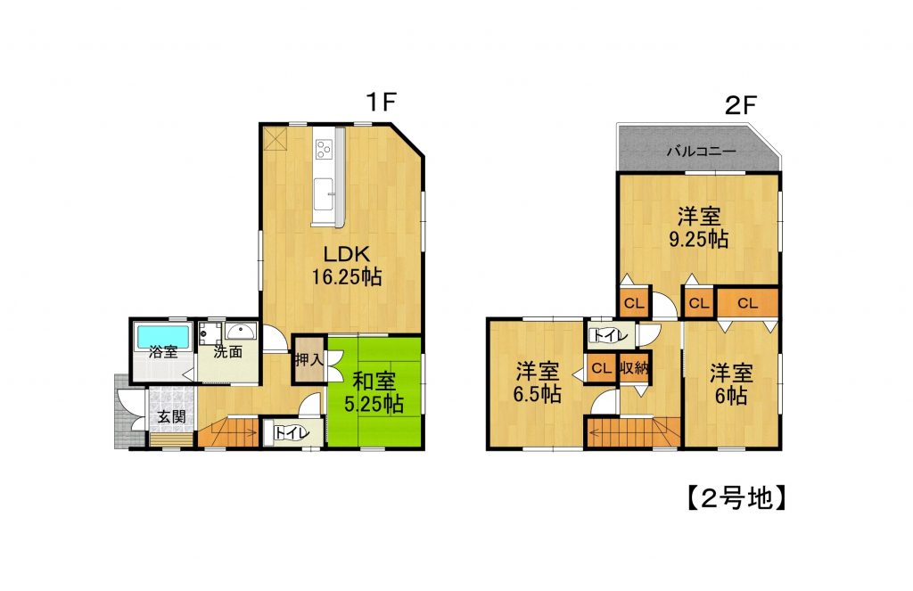 4LDK　八幡市男山松里　２区画