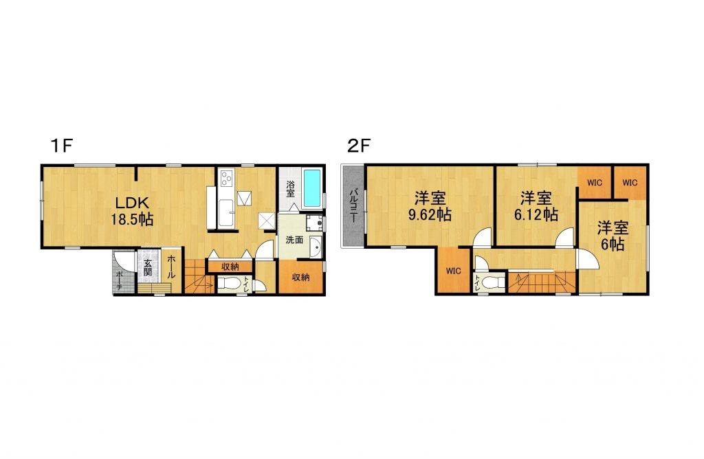 ２SLDK　枚方市樋之上町