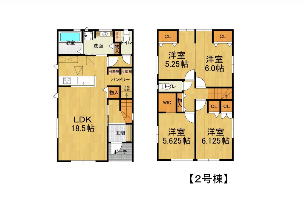 ４LDK　枚方市北片鉾町　2区画